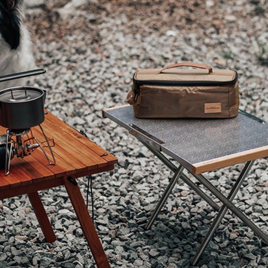 Oppbevaringspose for servise Stor kapasitet Lett å rengjøre Organiseringspose for diverse til utendørs pikniker camping