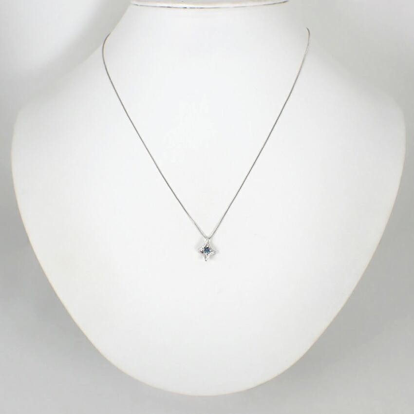 [Used] Pt900/850/Alexandrite/Pendant/Necklace/j41-5