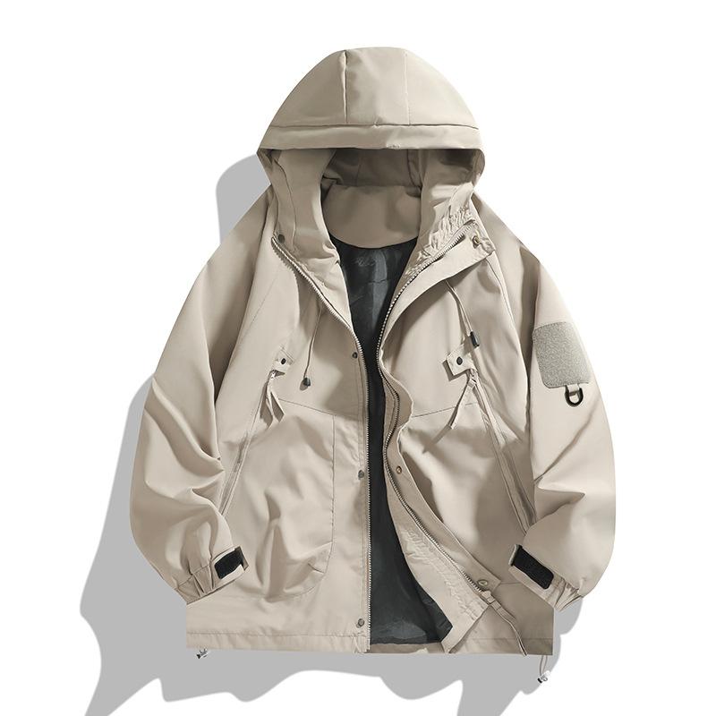 Handsome Outdoor Windproof Top Spring and Autumn New Jacket Jacket Men's American Tooling Men's Jacket Tide