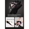 1PAIR riding gloves half finger outdoor mountain bike shock absorption non-slip breathable yoga sports fitness gloves