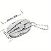 Mini Multifunctional Metal Tool Tongs, Stainless Steel Utility Knife with Key Chain, Suitable for Outdoor Use - Essential for Traveling Without Power