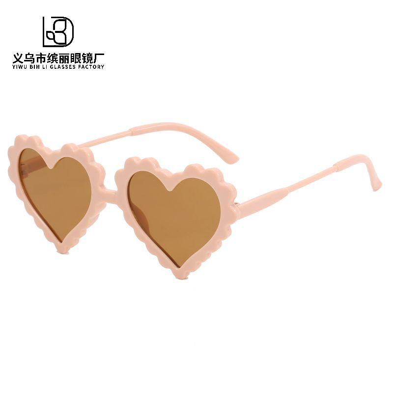 Fashion Cute Children'S Sunglasses Trend Wave Flower Boys Girls Sunglasses Baby Glasses
