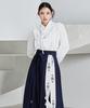 TM3 Baekhwa Lace Hanbok Long Sleeve Shirt White