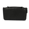 Used 11897 Organizer VN Document Case 169730 V4651 1000 7940 Black Travel Case Intrecciato Nero Men's from Japan