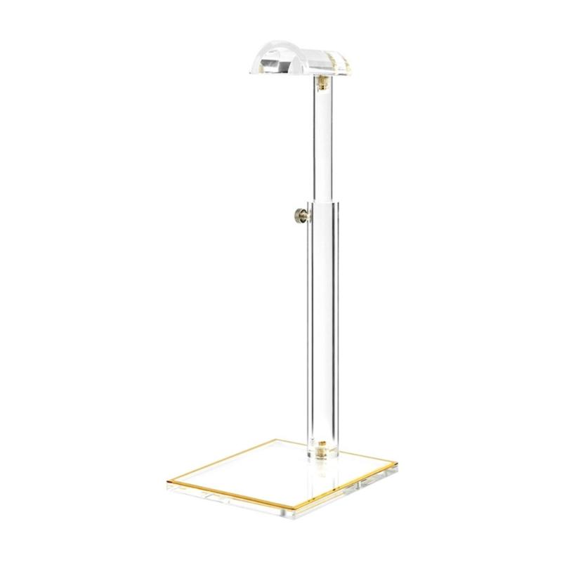 Curved Hook Acrylic Purse Display for Bags Scarves Hats Multipurpose Storage S