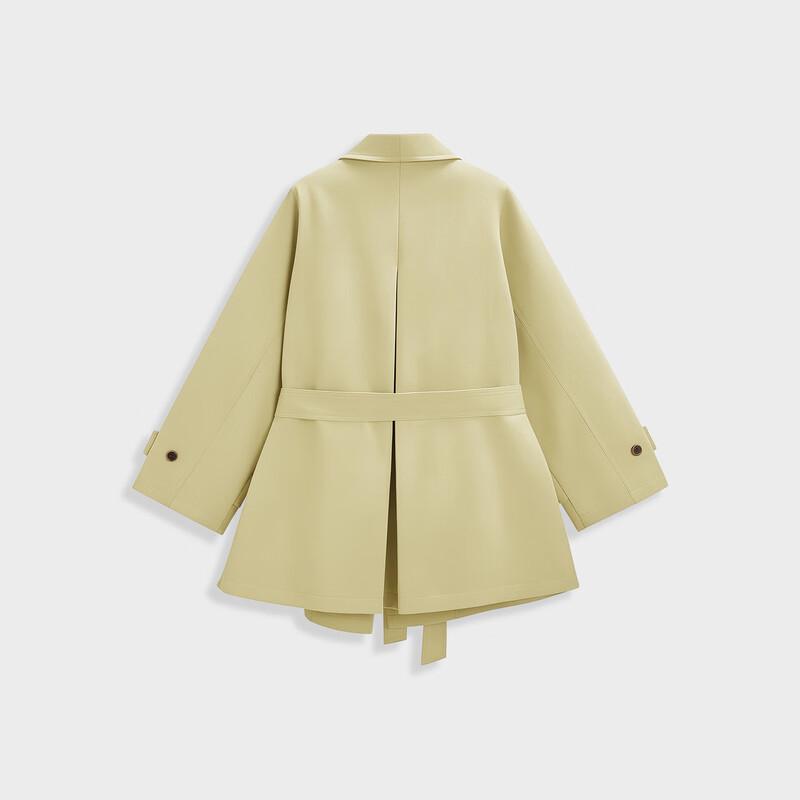 IEF British Style Trench Coat with Belt