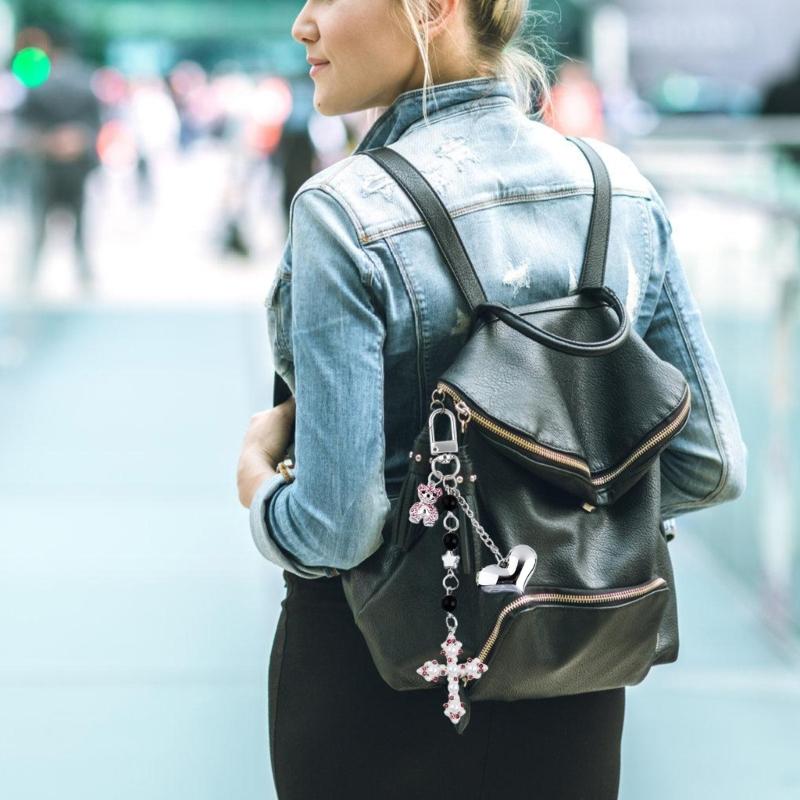 Fashion Alloy Phone Accessory Mobile Chain Ornament Easy to Carry Charm Bag Pendant for Fashionable Youths