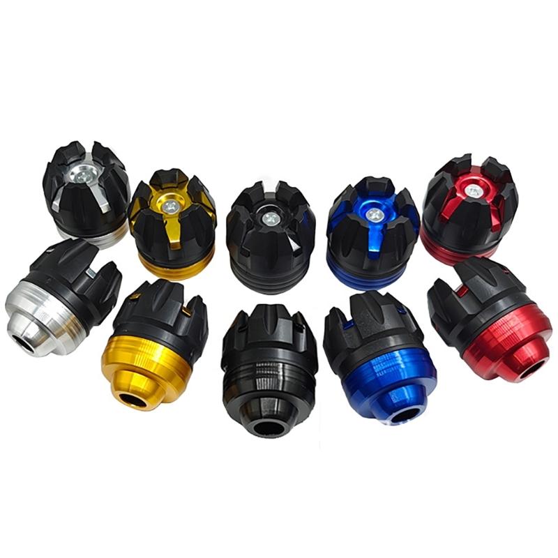 High Performances Front Fork Cups for Motorcycle Aluminum Shock Resistant Buffer Cups Simple Installation for Motorbike