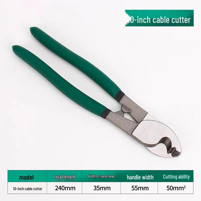 Electrician's 6/8-Inch Wire Cutter & Stripper Pliers Scissors