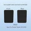 For Porsche Taycan 2019-2025 Car Ice Crystal Sunroof Sunshade Skylight Roof Heat Insulation Shading Interior Auto Accessory