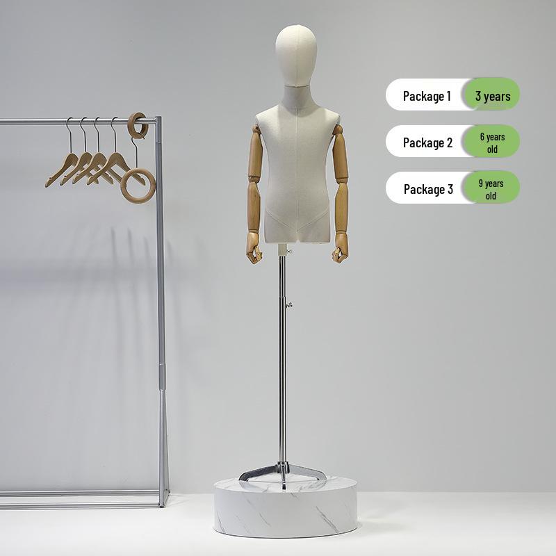 Mannechin Copii cu Picioare Despărțite: Stativ de Expunere Corp Întreg/Jumătate pentru Haine de Copii, Bărbați și Femei