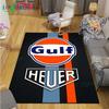 Alfombras de Moda Digitalmente Impresas G-Gulf Racing para Sala de Estar Alfombra de Área Antideslizante Alfombrillas para Habitación Infantil Esterilla de Yoga Alfombra Grande Decoración