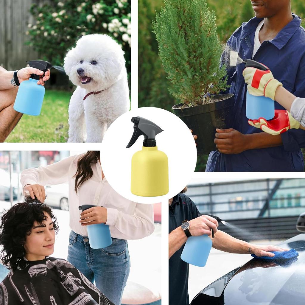 Plant Spray Bottle 600ml Adjustable Leakproof Plant Mister for Cooking Cleaning Gardening Indoor Outdoor Home Yard Backyard Lawn