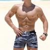 Men Casual Camouflage Swimming Trunks Drawstring Beach Shorts Briefs Swimwear