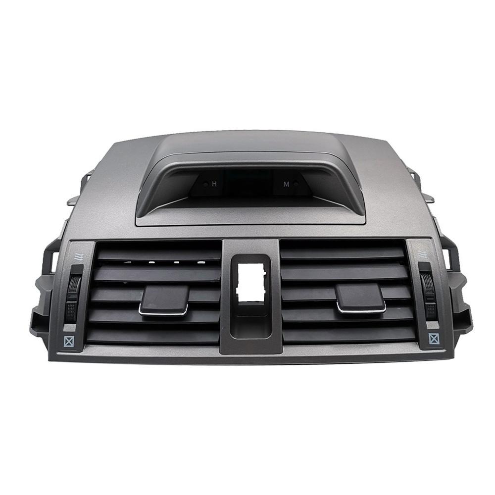 Center Dash A/C Uttak Luftventil Panel Erstatning Med Klokke For 2009-2013 Toyota Corolla