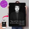Bob Dylan  Ae Poster Retro D Printed Metal Signs Customized Wall Hanging Gift for Decor Luxury Decoration Home Decor Items