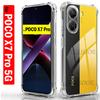 Transparent Funda for POCO X7 Pro 5G Case Ultra Thin HD Clear Soft Shockproof Cover for Xiaomi POCO X7 Pro 5G Capa