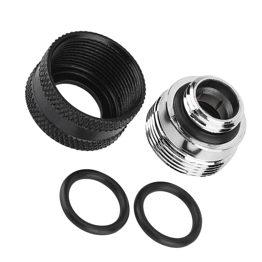 Water Cooling Compression Fitting for Rigid Acrylic Tube OD 14mm