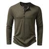 Men S Long Sleeve Stand Collar Polo Shirt Fashion Casual T Shirt