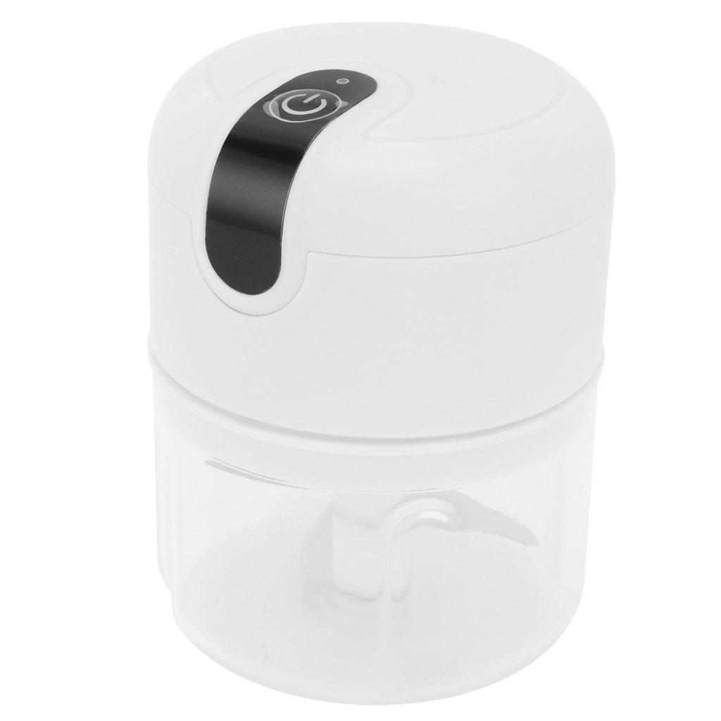 Knoblauchhacker 250 ml Plastikbecher USB Wiederaufladbar 1300 mAh Edelstahlklinge Mini Knoblauchhacker