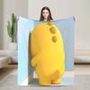 Nailoong Flannel Blanket Soft Durable Throw Blanket for Outdoor Picnic Novelty Bedspread Sofa Bed Cover