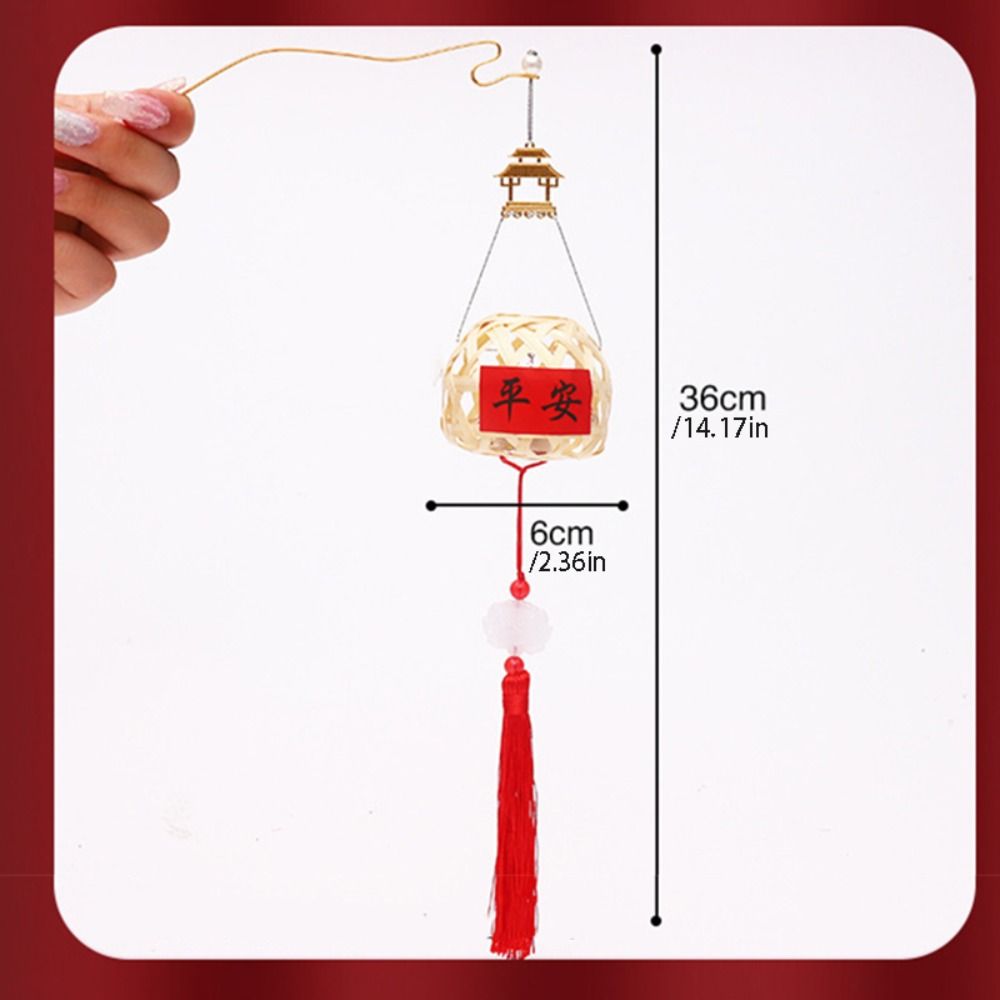Luminous Mid-Autumn Festival Lantern Handmade Handcraft Rabbit Handheld Lantern Ancient Style Cartoon