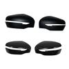 Kolip 1 Pair Exterior Side Rear View Mirror Housing, Car Door Wing Mirror Cover Cap Left And Right Sides Compatible For NAVARA D23 NP300 2015-2021