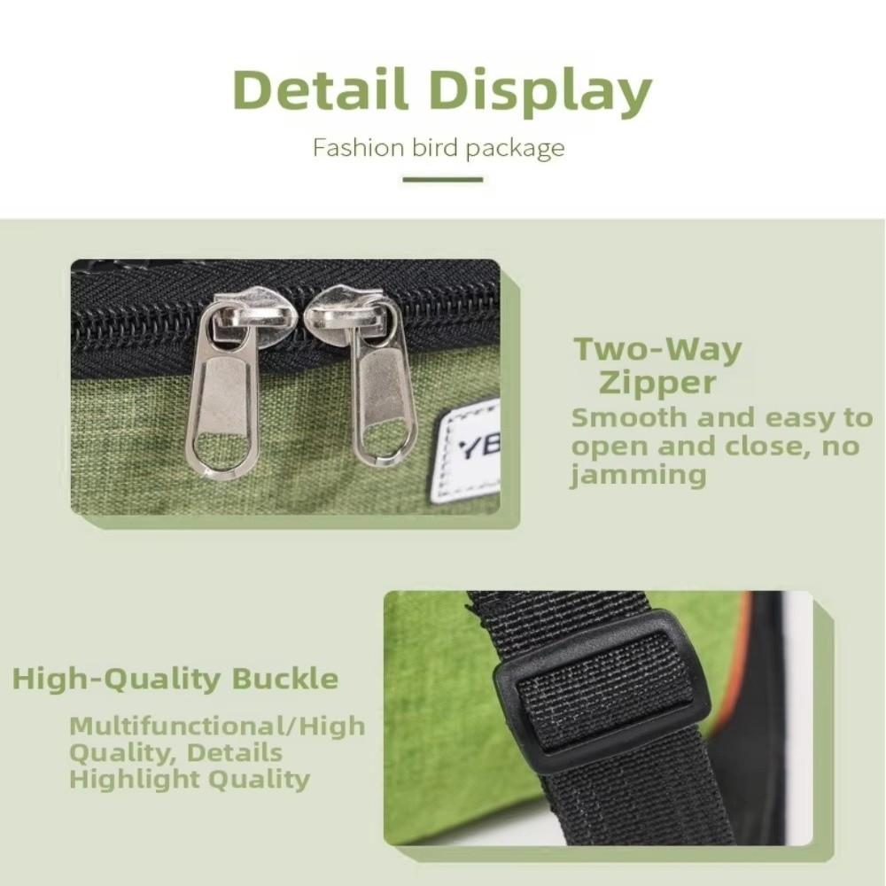 Clear Window Pet  Carrier Bag Breathable Small Pet Carrier Hamster Carry Bag  Outdoor Use
