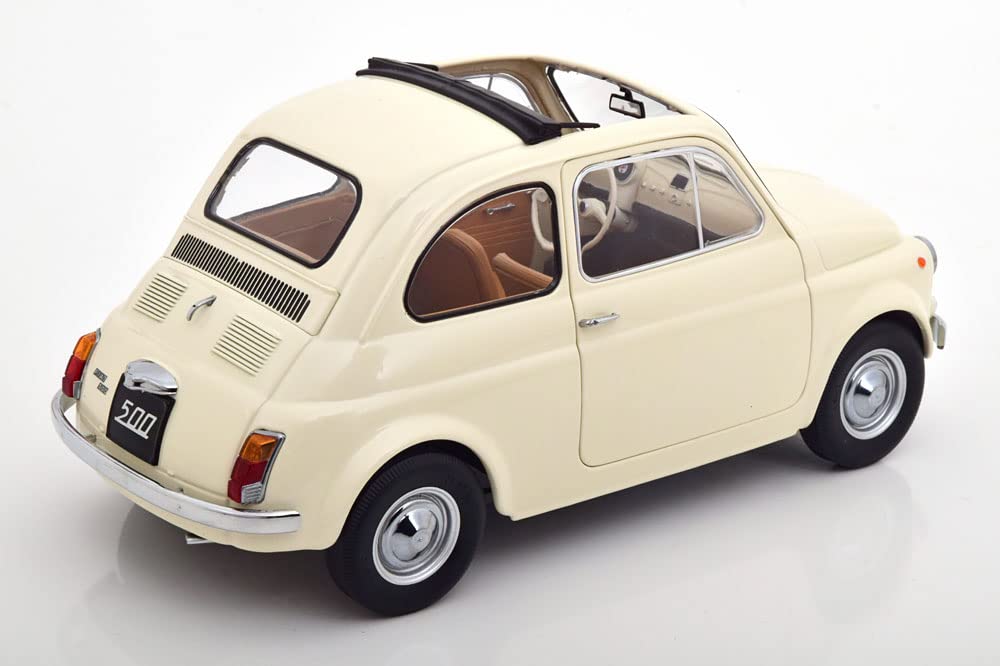 Freestyle KK Scale Fiat 500F 1968 Creme Finished Model 1/12 (KKDC120032)