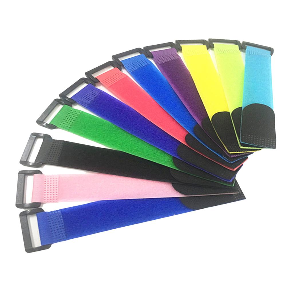 12 ks Držák na prut Popruh Páska Omotávka Rybářské náčiní Držák na prut Opakovaně použitelné stahovací pásky Šle Zapínání Kabelová šňůra