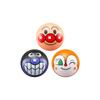 AGATSUMA Anpanman Mini Face Balls 3-Piece Set: Anpanman, Baikinman, Dokin-chan [2024]