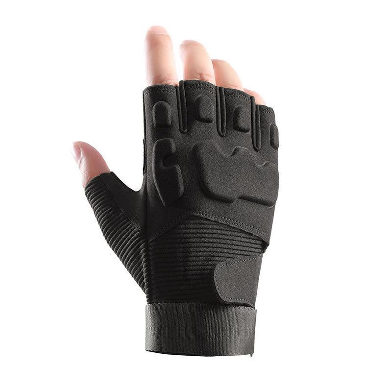 Outdoor gloves half finger non-slip wear-resistant tactical gloves full finger touch screen sports riding protection