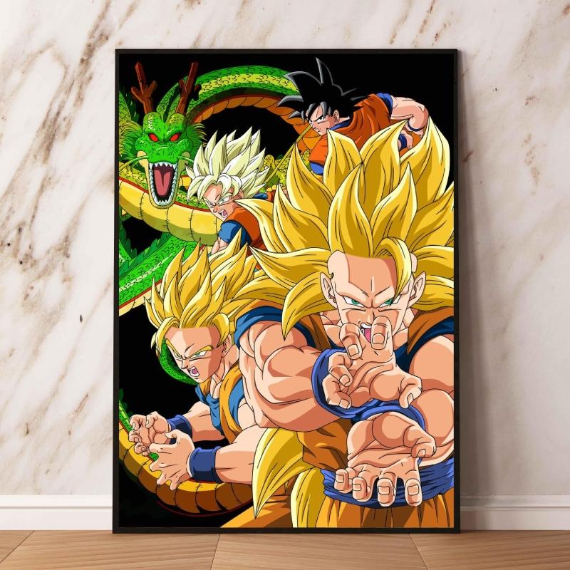 Canvas Poster Decorative Gift Dragon Ball Carot Modern Living Room Hanging Picture