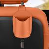 Multifunctional Back Seat Cup Holder, Car Headrest Hook Storage for Travel Truck Interior Cell Phones Keys Organizer Supplies