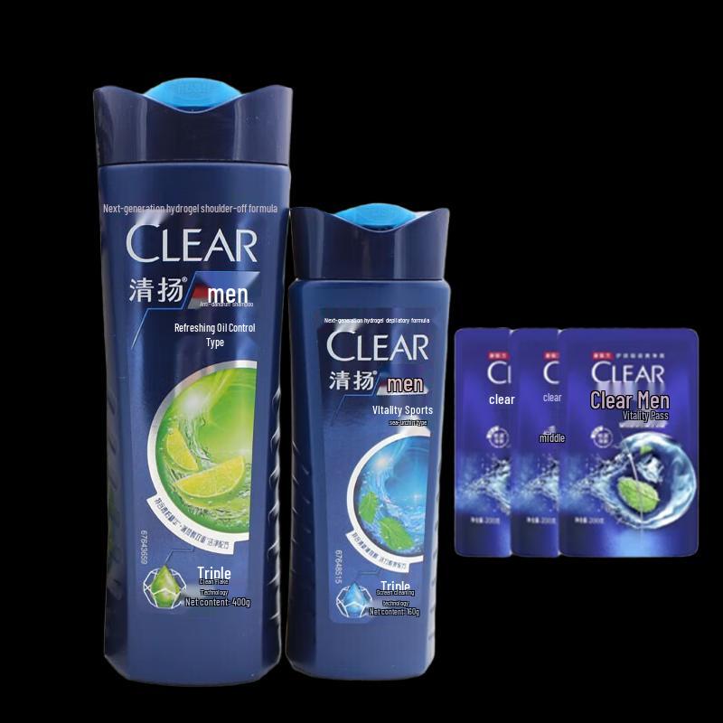 

Clear Scalp & Hair Anti-Dandruff Refreshing Oil Control Shampoo Value Pack