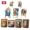 Loz Blocks Fun Creative 3D Painting Cat Educational Building Bricks Art Toys For Girl Present New Year Gift Christmas Santa