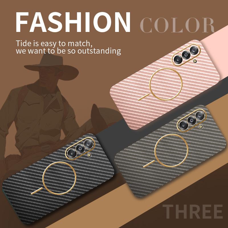 Magnetic Charging Phone Case for Samsung Galaxy A17 A07 A56 A36 A26 A16 A55 A35 A25 A15 A54 A14 A05 A06 Cases Protect Back Cover
