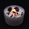 Solar Plexus Chakra Crystal Candle Amethyst Black Agate