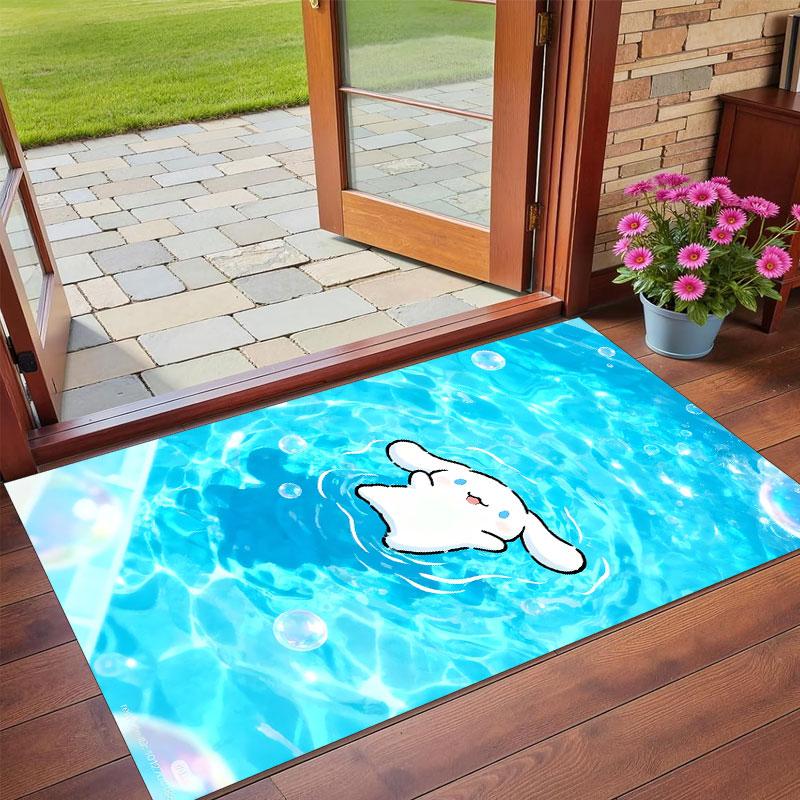 Crystal Velvet Rug Soft Non Slip Indoor Floor Mat Home DecorCinnamoroll