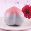 Ny kolossal 10 cm squishy rosa/hvit fersken Slow Rising Cream duftende