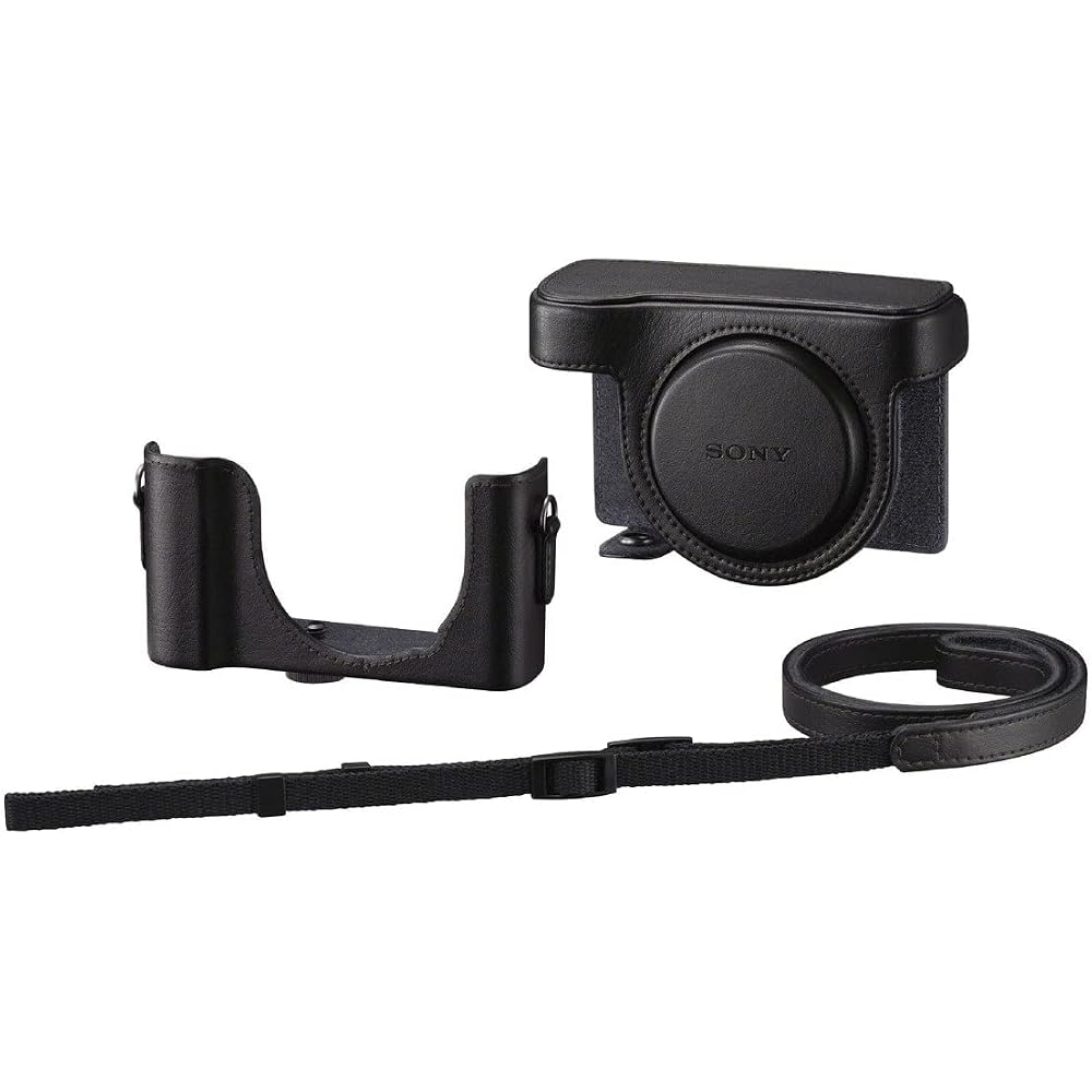 SONY Digital Camera Case Jacket Case for Cyber-shot DSC-HX60V/DSC-HX50V, Black LCJ-HN/B