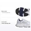 Ozmillen J Weiß Navy Kinder Sneakers Wolkenweiß Grau-Eins Hellblau ID0694