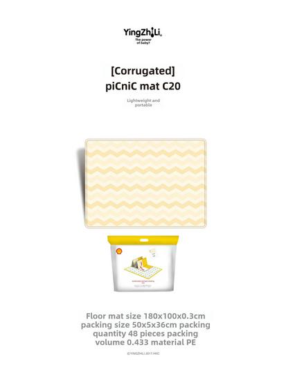 Thickened Foldable Baby Crawling Mat for Living Room