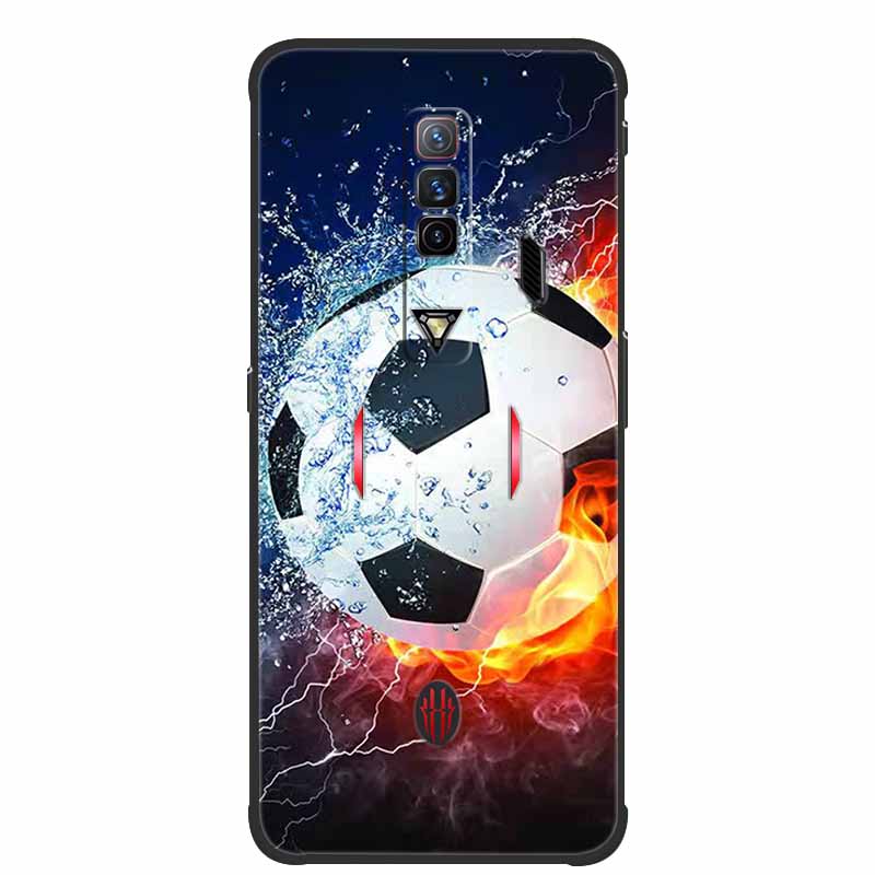 For ZTE Nubia Red Magic 7 Cases 7Pro Fashion Soft TPU Silicone Back Cover For Redmagic 7 Pro Phone Cases Shockproof Fundas 2022