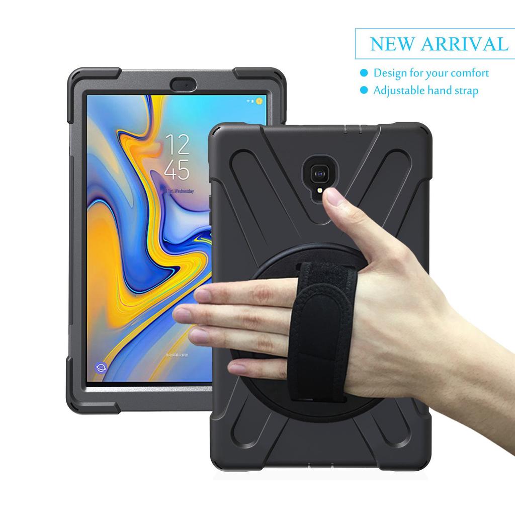 Protective Case for 10.5 Inch Tab A Tablet with Anti-Drop and Anti-Bending Shell, T590 Rotating Bracket, and Shoulder Strap.
