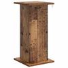 Plant Stand Rustic Wood Look 30.5 X 30 X 60.5 Cm Engineered Wood