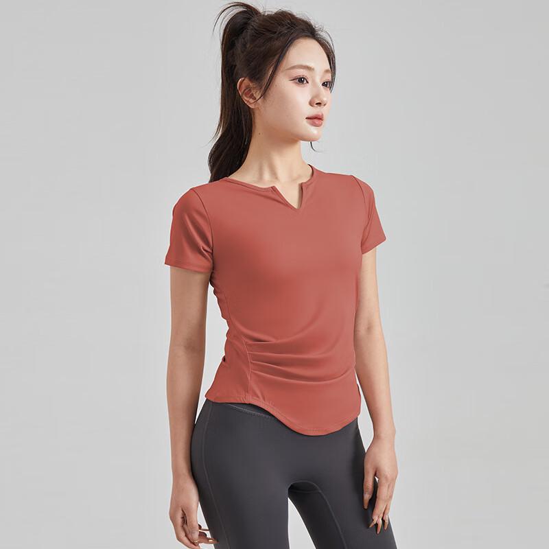 OEING Women s Slim-Fit Quick-Dry Yoga Short Sleeve T-Shirt S-XXL