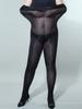 Large Horse Oil Shiny Pantyhose Women  Smooth Silky Socks Perspective Lingerie Elastic Ultrathin Tights