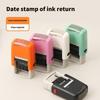 Sturdy Plastic Date Stamping For Easy Marking On Notebook Card And Gift Wrapping Materials
