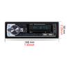 Car MP3 Radio 1 DIN Car Bluetooth Player 7 Colorful Lights Stereos for Car Universal 12V FM Music Radio with Steering Wheel Controller USB Charging